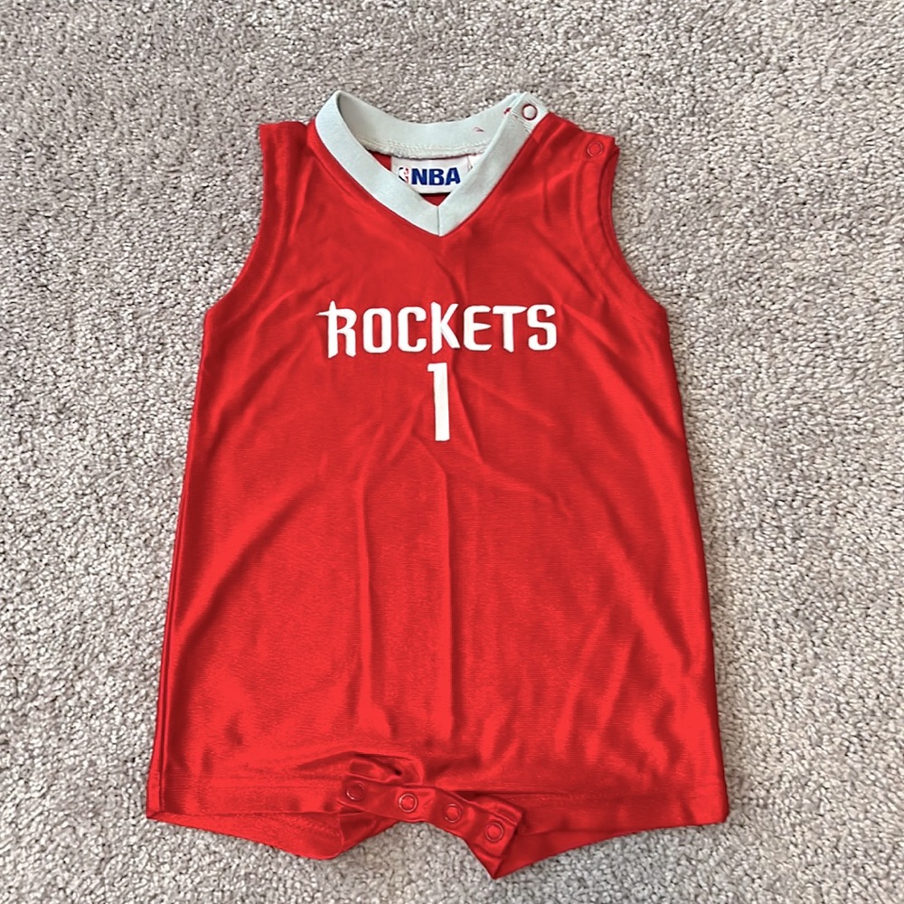 NBA Houston Rockets 18 month Onesie McGrady